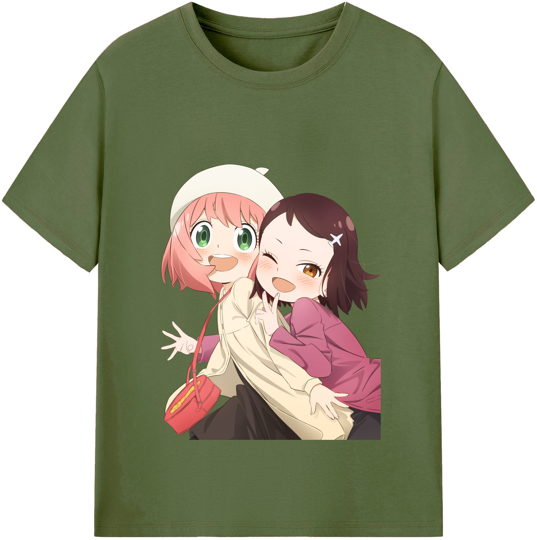 （画像用） SPY×FAMILY间谍家家酒 綿100％半袖Tシャツ（フロントプリント）